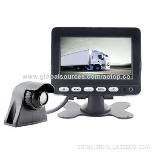 5-inch Car Rear-view LCD Monitor with Remote Control, Multiple-languages, OSD Menu, Digital Panel
